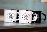 Farm Hard or Die Vintage Tinware Style Mug - Farm Hard or Die