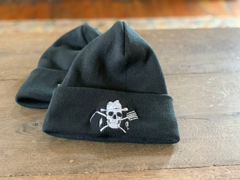 Knit Beanie Hat - Farm Hard or Die