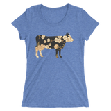 Artist Series by FHoD - Ladies' short sleeve t-shirt - Cow - Farm Hard or Die