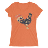 Artist Series by FHoD - Ladies' short sleeve t-shirt - Rooster - Farm Hard or Die