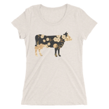 Artist Series by FHoD - Ladies' short sleeve t-shirt - Cow - Farm Hard or Die