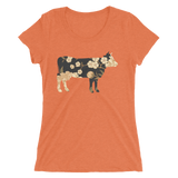 Artist Series by FHoD - Ladies' short sleeve t-shirt - Cow - Farm Hard or Die