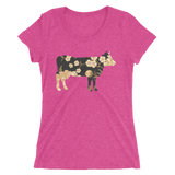 Artist Series by FHoD - Ladies' short sleeve t-shirt - Cow - Farm Hard or Die
