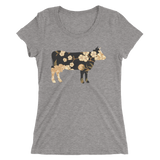 Artist Series by FHoD - Ladies' short sleeve t-shirt - Cow - Farm Hard or Die