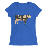 Artist Series by FHoD - Ladies' short sleeve t-shirt - Cow - Farm Hard or Die