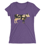 Artist Series by FHoD - Ladies' short sleeve t-shirt - Cow - Farm Hard or Die