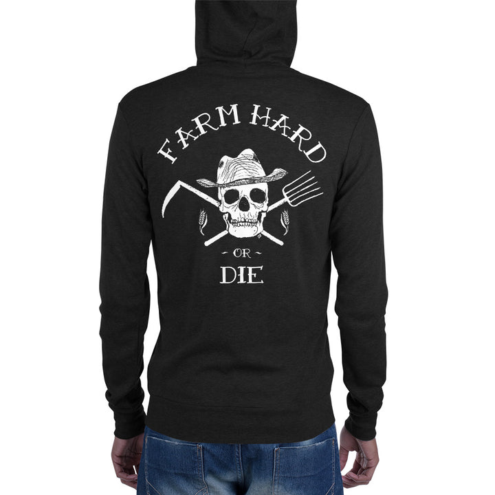 Lightweight Unisex zip hoodie sweatshirt