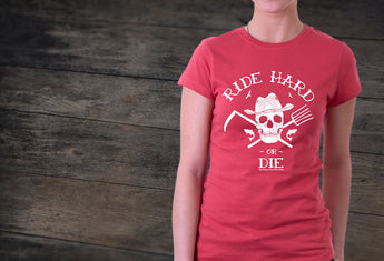 RIDE FOR REDD — Short Sleeve Women's T-shirt - Farm Hard or Die