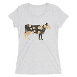 Artist Series by FHoD - Ladies' short sleeve t-shirt - Cow - Farm Hard or Die