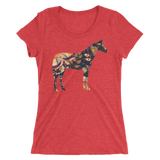 Artist Series by FHoD - Ladies' short sleeve t-shirt - Horse - Farm Hard or Die