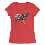 Artist Series by FHoD - Ladies' short sleeve t-shirt - Sheep - Farm Hard or Die